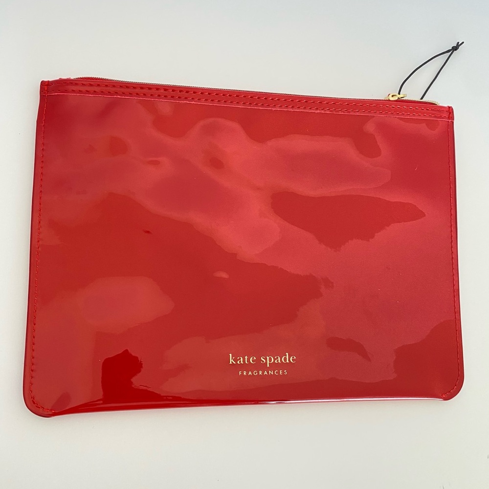 Kate Spade Red Cherie Bag with Glossy Finish